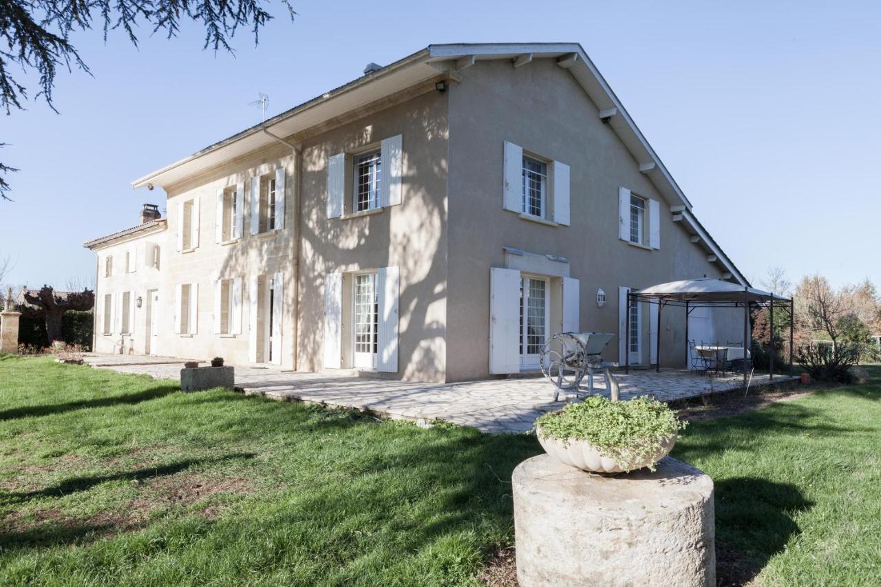 Chambres d'hôtes de charme au REFUGE DU PEINTRE prés de St Emilion Sainte-Terre Exterior foto