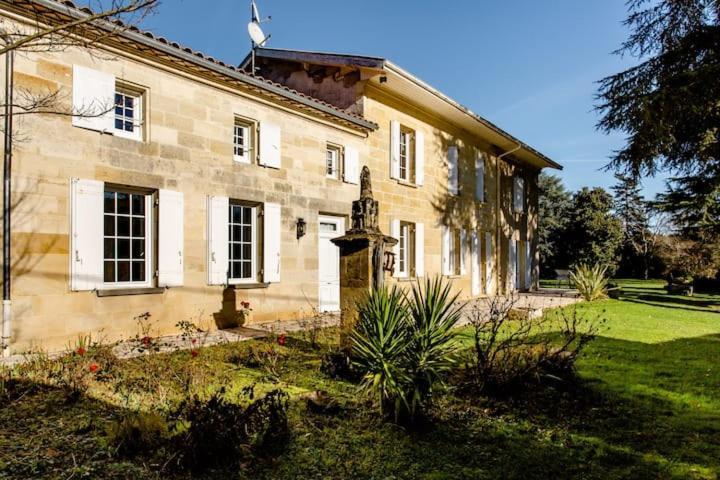 Chambres d'hôtes de charme au REFUGE DU PEINTRE prés de St Emilion Sainte-Terre Exterior foto