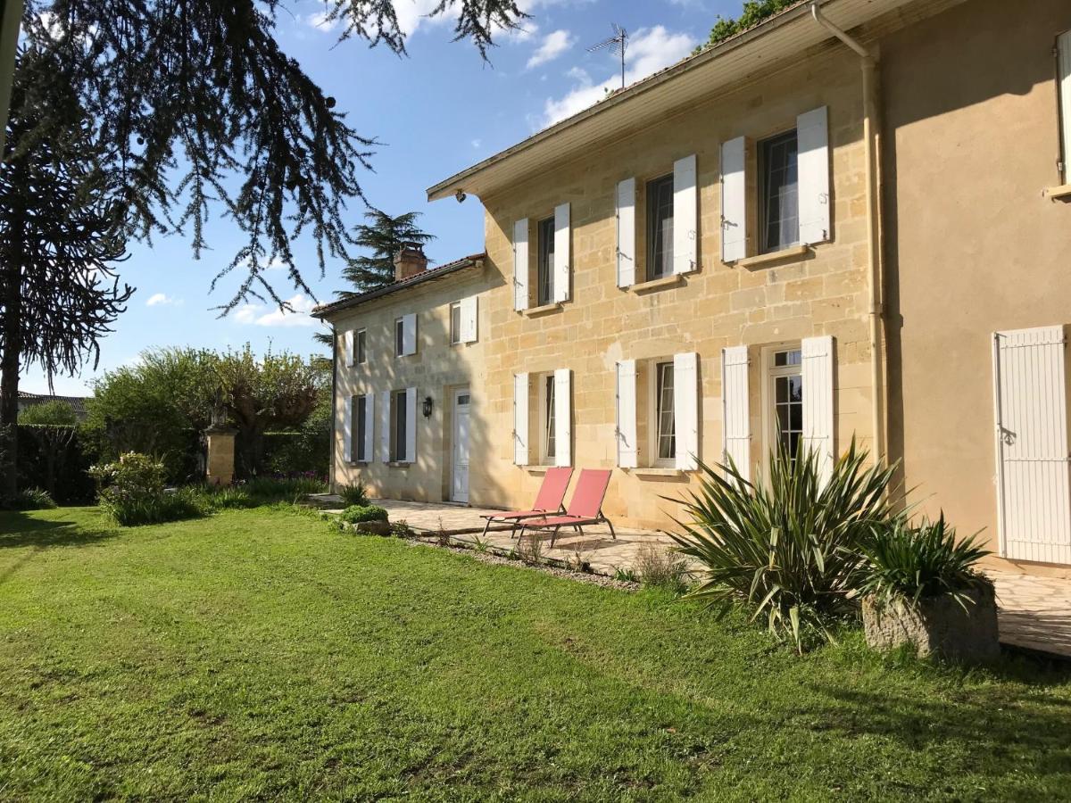 Chambres d'hôtes de charme au REFUGE DU PEINTRE prés de St Emilion Sainte-Terre Exterior foto
